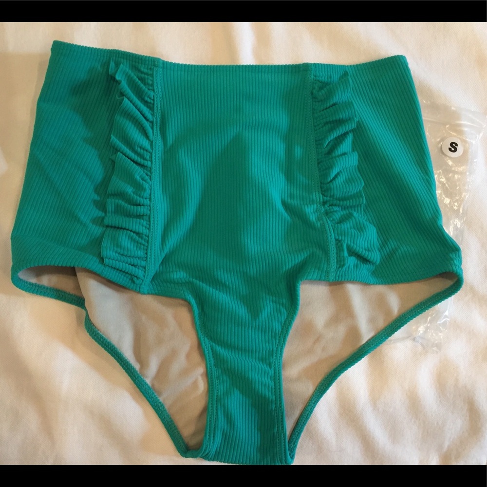 Kortni Jeane  Ruffle bathing suite Bottoms
